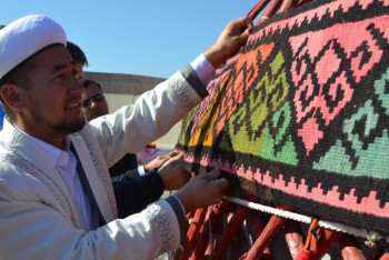 Фотография к новости: Түркістанда Рухани келісім күні аталып өтті