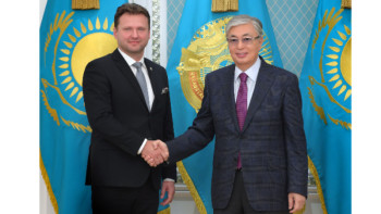 Фотография к новости: Тоқаев Чех Республикасы Депутаттар палатасының төрағасын қабылдады