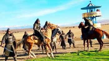 Фотография к новости: Талдықорғандықтар Орбұлақ шайқасын тамашалады