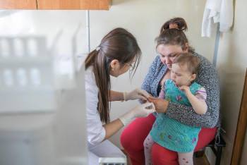 Фотография к новости: Екі медпойыз еліміздің 40 мыңнан астам тұрғынына көмек көрсетті 