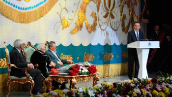 Фотография к новости: Алматыда Әбдіжәміл Нұрпейісовтың мерейтойы мерекеленуде