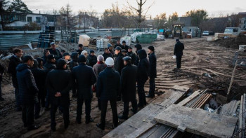 Фотография к новости: Жыл соңына дейін "Комфорт de luxe" тұрғын үй кешені тапсырылады  