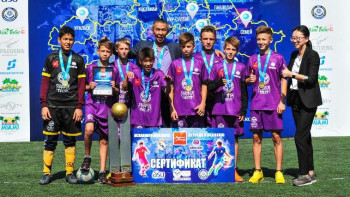 Фотография к новости: Тараздағы балалар үйінің тәрбиеленушілері "Реал Мадрид" клубымен кездеседі