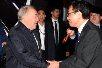 Фотография к новости: Елбасының Токиоға келген сәтінің видеосы жарияланды