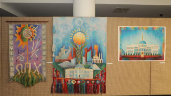 Фотография к новости: Елордада "Туған өлкем" көрмесі ашылады 