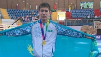 Фотография к новости: Балқаш қаласының боксшысы Азия чемпионатында жеңімпаз атанды