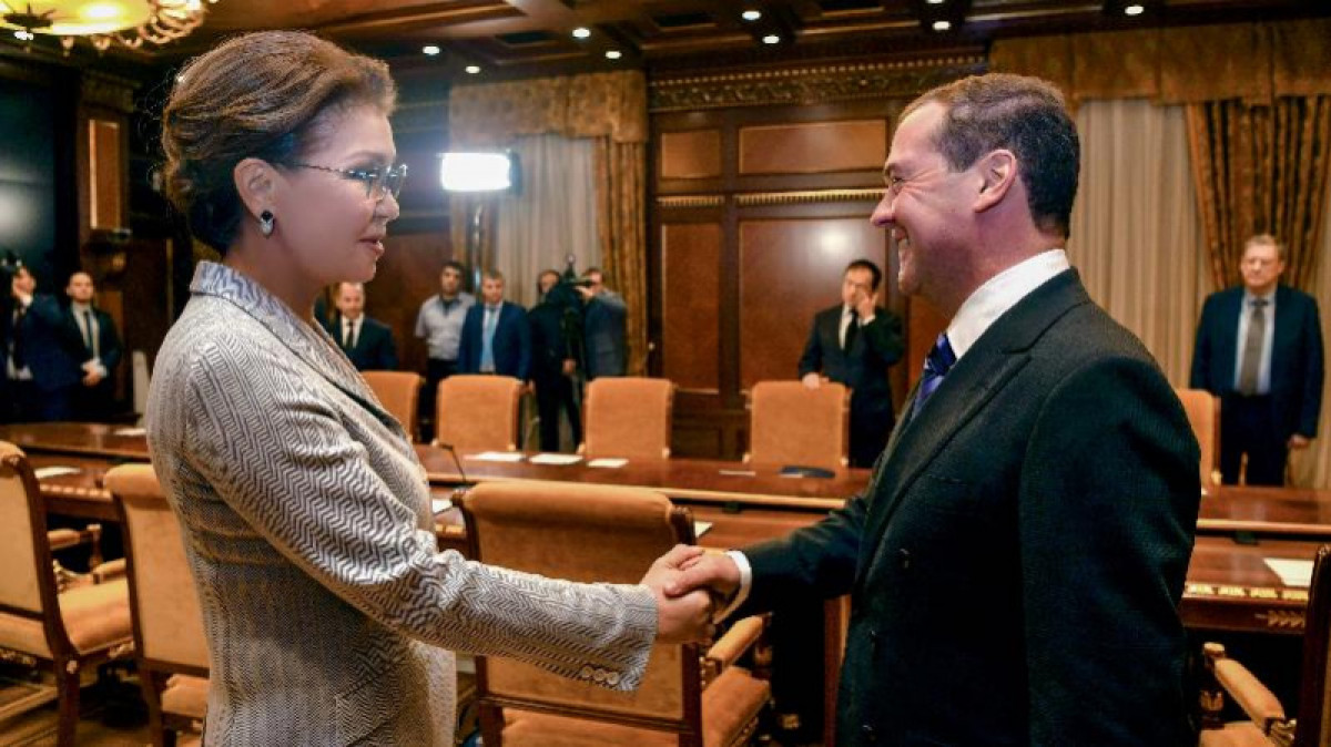 Назарбаева Дмитрий Медведевпен кездесті