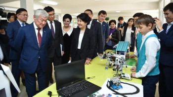 Фотография к новости: Бердібек Сапарбаев жұмыс сапарымен Шымкентке барды