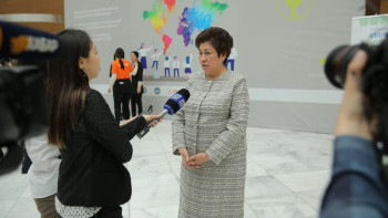 Фотография к новости: Қазір озық ойлап, озық әрекет ететін уақыт – Шәмшидинова