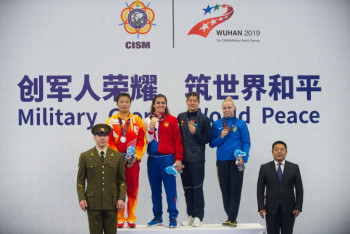 Фотография к новости: Бүкіләлемдік әскери ойындарда қазақстандықтар екі қолаға ие болды