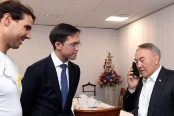 Фотография к новости: Надаль мен Джокович матчы алдында күтпеген жағдай болды 