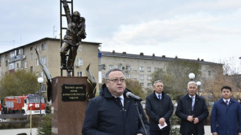 Фотография к новости: Ақтөбеде "Тәуелсіз Қазақ елінің құтқарушыларына" атты ескерткіші ашылды