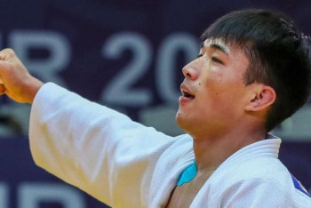 Фотография к новости: Қазақстандық дзюдошы Grand Slam турнирінде жеңімпаз атанды