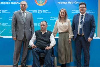 Фотография к новости: Мүмкіндігі шектеулі азаматтардың өмірін жақсартуға арналған марафон өтеді