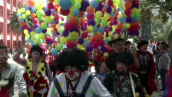 Фотография к новости: Мехикоға клоундар тәжірибе алмасуға жиналды 