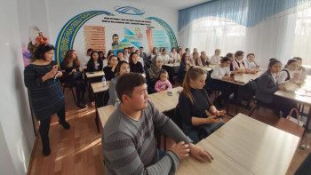 Фотография к новости: "Жастар жылы" аясында жастармен кездесу өтті