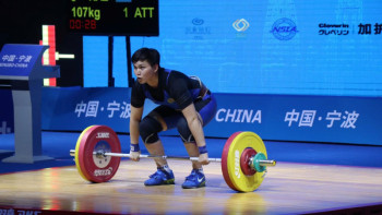 Фотография к новости: Ауыр атлет Раушан Мешітханова  халықаралық турнирде чемпион атанды