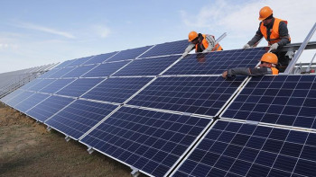 Фотография к новости: Қарағанды облысында төртінші күн электр станциясы салынып жатыр