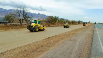 Фотография к новости: "Ұзынағаш-Отар" автожолы арқылы жүру уақыты екі есе қысқарды