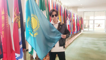 Фотография к новости: Димаш Қазақстанның Нью-Йорктегі БҰҰ жанындағы Тұрақты өкілдігіне барды 