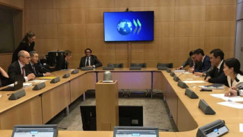 Фотография к новости: ЭЫДҰ отырысында Қазақстан инвестициялық ахуалы туралы есеп берді