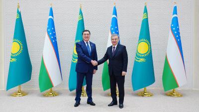 Мамин Өзбекстан президентімен келіссөздер өткізді