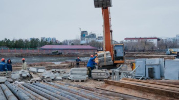 Фотография к новости: Елорданың бірнеше көшесінде су тазарту құрылғылары салынуда