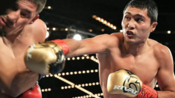 Фотография к новости: Мейірім Нұрсұлтанов WBC ұсынған титулды жеңді 