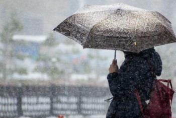 Фотография к новости: Алдағы тәуліктерде қар аралас жаңбыр жауады﻿