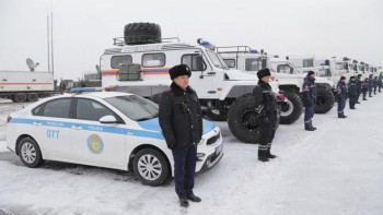Фотография к новости: Қыс маусымы облыстың құтқарушылары үшін жауапты кезең – Қасымбек