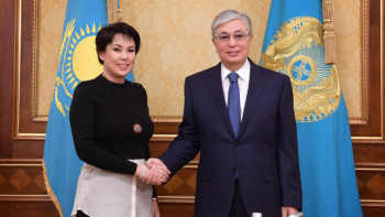 Фотография к новости: Президент Аружан Саинды қабылдады