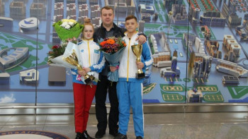 Фотография к новости: Қазақстандық жұп спорттық биден ел тарихындағы алғашқы жүлдеге ие болды