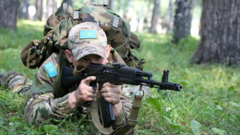 Фотография к новости: Қазақстан Қарулы күштері әскери барлаушылар күнін атап өтті