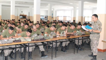 Фотография к новости: Елордада әскери жиындар өткізілуде 