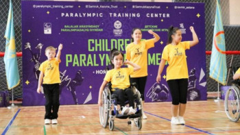 Фотография к новости: Балалар арасында паралимпиада ойындары өтті 