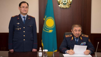 Фотография к новости: ҚР ІІМ Тергеу департаментінің басшысы жаңадан тағайындалды