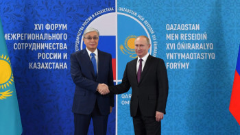 Фотография к новости: Қасым-Жомарт Тоқаев Владимир Путинмен кездесті