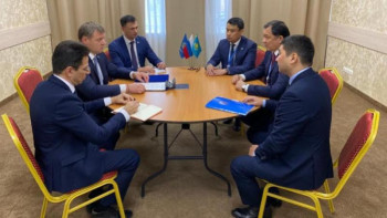 Фотография к новости: Атырау және Астрахань облыстарының басшылары ынтымақтастық жөнінде келісімге келді