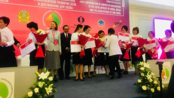 Фотография к новости: Кәсіпкер әйелдер грантқа ие болды