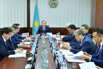 Фотография к новости: Нығматулиннің төрағалығымен алдағы жалпы отырыстың мәселелері анықталды 