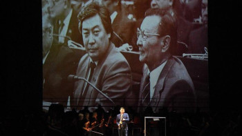 Фотография к новости: Алматыда Марат Оспановты еске алу кеші өтті