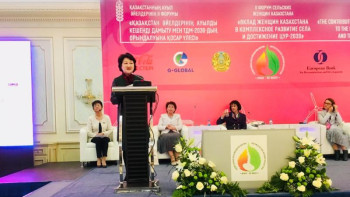 Фотография к новости: Министр: Негізі көп дүние әйелдерге байланысты