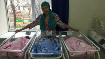 Фотография к новости: Ақтөбеде дүниеге үшем келді