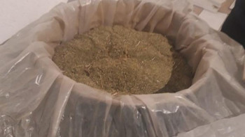 Фотография к новости: Ақтаулық полицейлер марихуана салынған бөшкені тапты