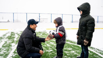 Фотография к новости: Елордада хоккей корттары ашылды