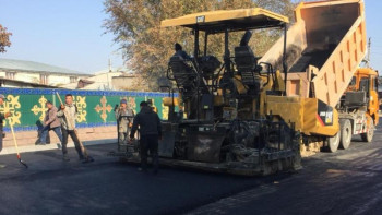 Фотография к новости: Арыста жолдарды жөндеу жұмыстарының 90% аяқталған 