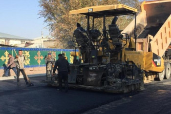 Фотография к новости: Арыста жолдарды жөндеу жұмыстарының 90% аяқталған 