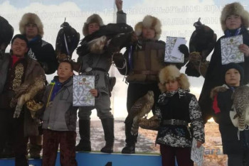 Фотография к новости: ﻿Қарағанды облысында саятшылар турнирі аяқталды ﻿