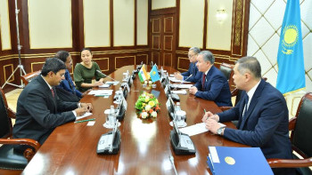 Фотография к новости: Нығматулин: Үндістан Қазақстанның Оңтүстік Азиядағы маңызды әріптесі