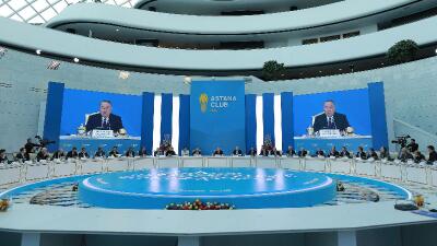 Назарбаев Азия мен Еуропаның екі ірі ұйымының потеницалын біріктіруді ұсынды
